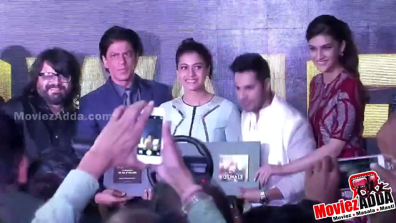 Tukur Tukur Song Launch | Dilwale | Shahrukh Khan, Kajol, Varun Dhawan, Kriti Sanon