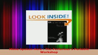 Read  Mime Spoken Here  The Performers Portable Workshop EBooks Online