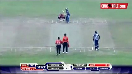 Pakistani Bowler Ashar Ziadi Rocked in the Semi Final of BPL