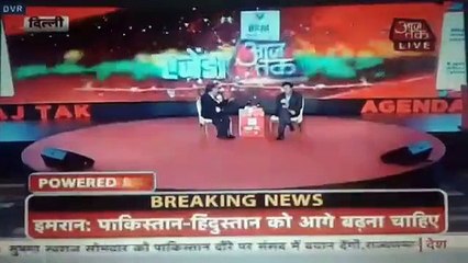 Imran Khan Response to Indian Anchor on Terrorism and Corruption Question