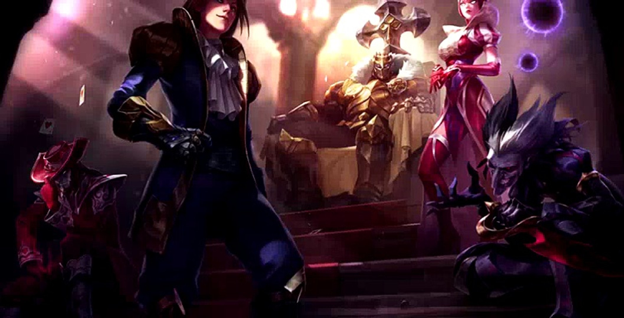 Wild Card Shaco Skin Spotlight League Of Legends Dailymotion Video