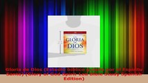 Read  Gloria de Dios Estudio bíblico guiado por el Espíritu Santo Glory of God SpiritLed EBooks Online