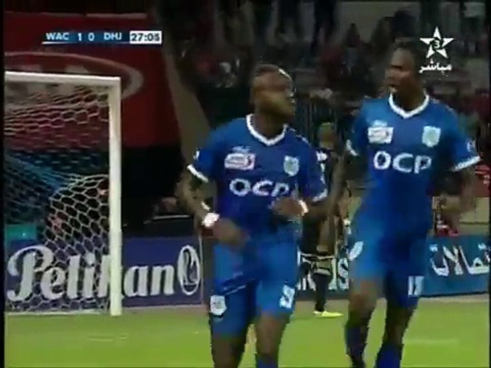اهداف  الوداد البيضاوي و الدفاع الحسني الجديدي  WAC/ 2 # DHJ / 1