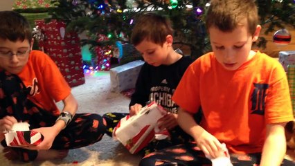 Their Christmas Gifts and Reacting