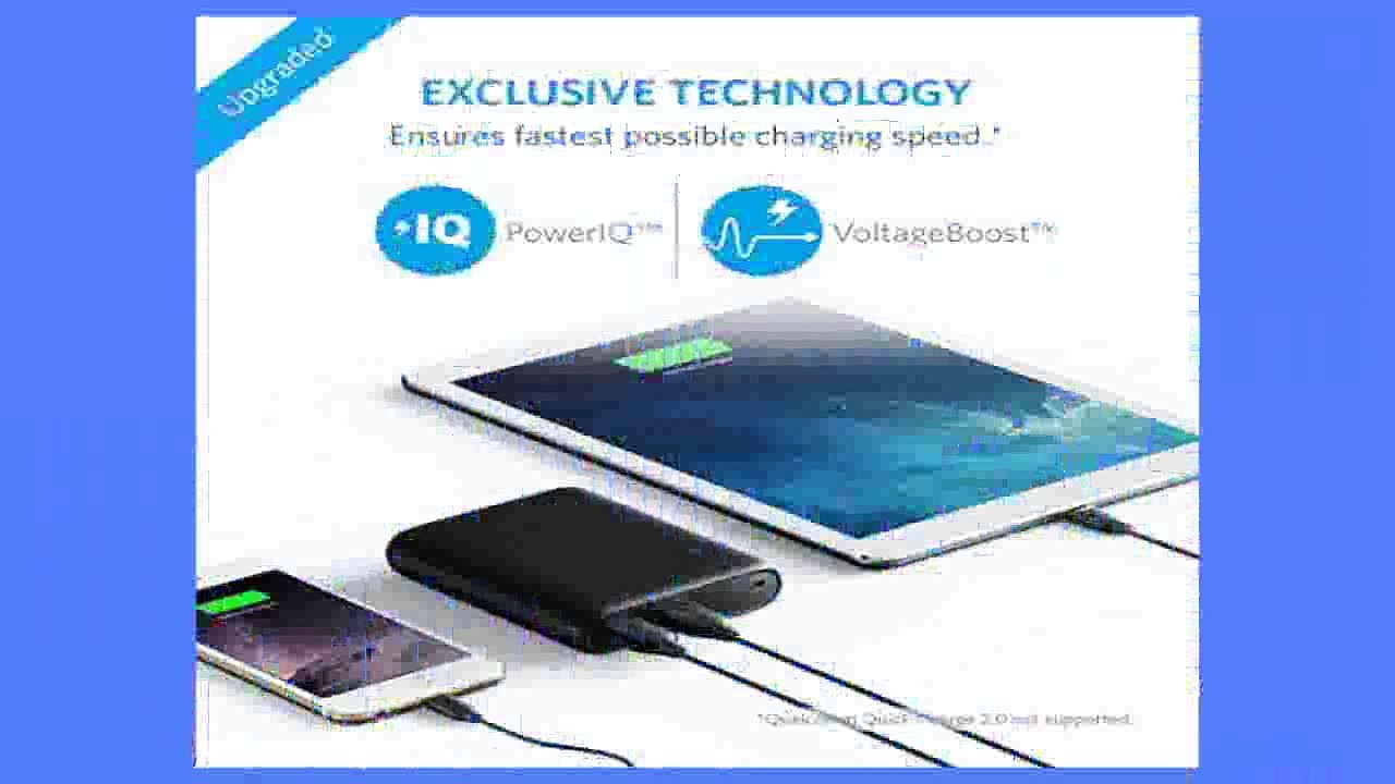 Best buy Power Bank Battery  Anker PowerCore 10400 Portable Charger  Compact 10400mAh 2Port Ultra Portable Phone