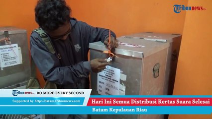 KPU Batam Targetkan Semua Kertas Suara Terkumpul Hari Ini
