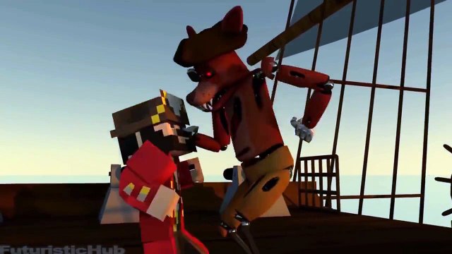 Five Nights at Freddys 2 IN MINECRAFT (FNAF Minecraft Animation)