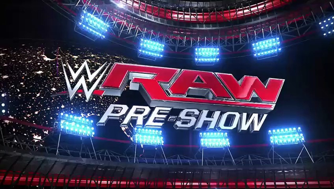 WWE Raw 12/14/15 Preshow video Dailymotion