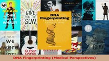 PDF Download  DNA Fingerprinting Medical Perspectives PDF Full Ebook