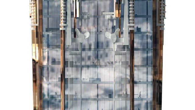 Futur gratte-ciel de New York, très très moche!