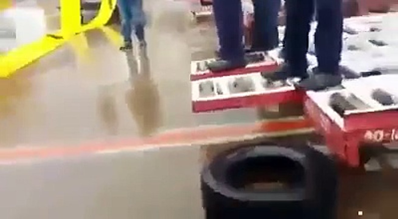 Cobra takes refuge from rain in aircraft wheel at Chennai airport