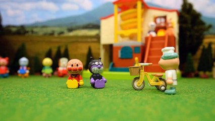 RE MENTでアンパンマンコンビニ アンパンマンおもちゃアニメ