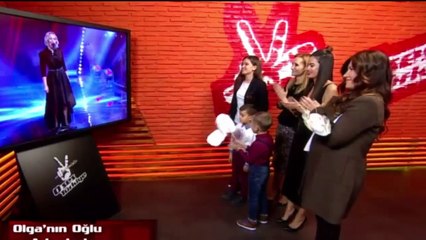 OLGA GÜNER - O SOLE MIO - O SES TÜRKIYE 13 ARALIK 2015