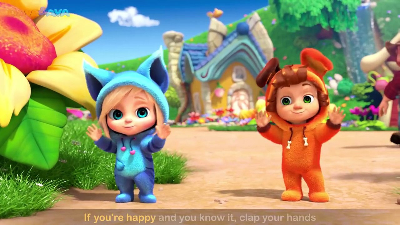 If You’re Happy | 3D Nursery Rhymes | English Nursery Rhymes | Nursery Rhymes for Kids