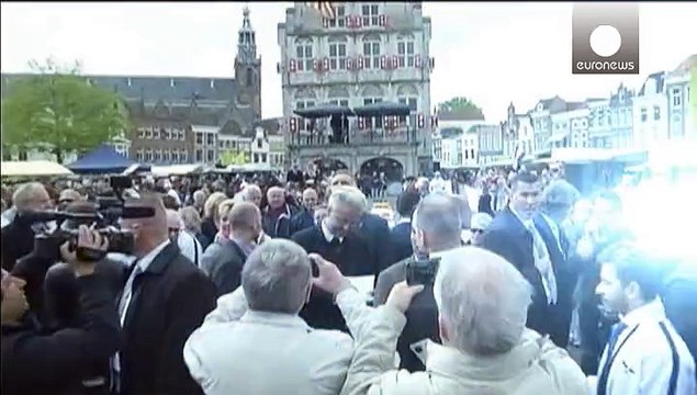 Geert Wilders scoops politician award for third time