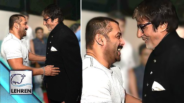 Salman's CANDID Moment With Amitabh Bachchan