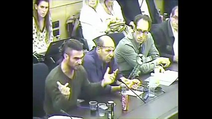 Meltdown of Former Israeli soldier who admits murdering 40 people in Gaza