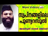 നബിയെ സ്വപ്നം കണ്ട സ്ത്രീയുടെ അനുഭവം.. Islamic Speech In Malayalam | Abdul Nasar Madani Old Speech