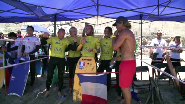 La vidéo du relais français victorieux aux championnats du monde ISA