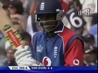 Dimitri Mascarenhas Hits Five Sixes off Yuvraj in one Over