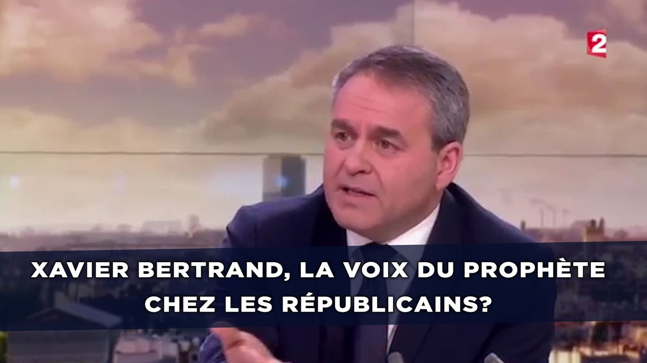 Xavier Bertrand, la voix du prophète chez Les Républicains?