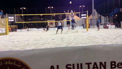 1 RK vs Bryl/Kujawiak POL 2-0 (25-23, 21-18)