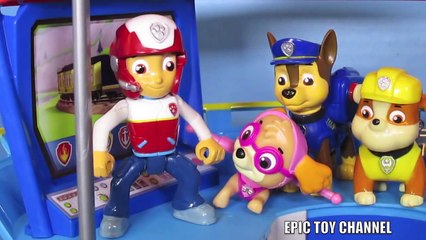 Download Video: paw patrol toys PAW PATROL Parody Nickelodeon LOOKOUT PLAYSET Paw Patrol Toy Video kinder surprise