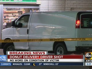 Man shot while delivering donuts to 7-Eleven
