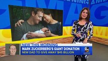 Facebook CEO and Wife Mark Daughters Birth With Pledge