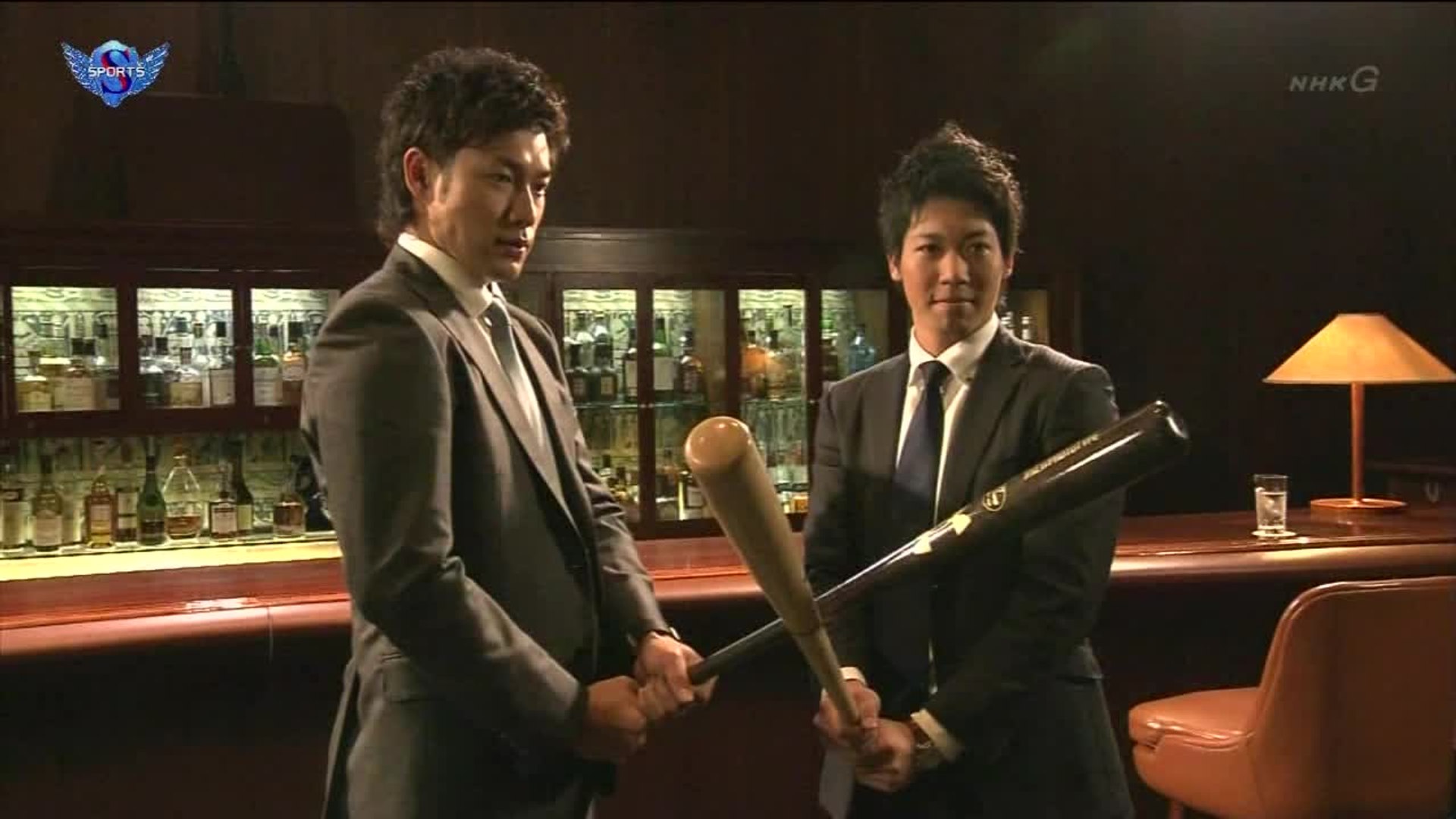 プロ野球 柳田悠岐 X 山田哲人 トリプルスリー対談 2015.12.13 - 動画 