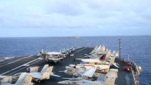 USS Nimitz Unloads Biofuel