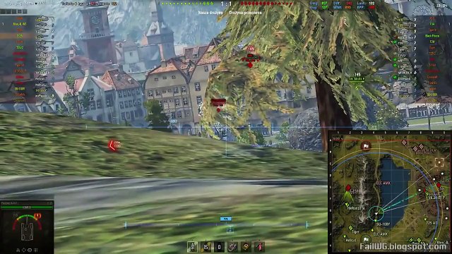 Чит-мод Разрушения на миникарте для World of Tanks (0.9.14.1)