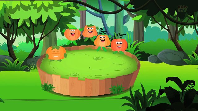 Scary Pumpkin Finger Family Song | Halloween Nursery Songs For Children