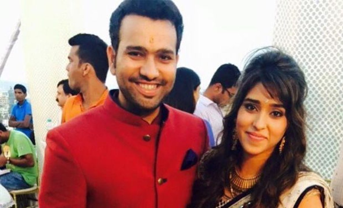 Latest News Rohit Sharma  Married Girlfriend Ritika Sajdeh 2015