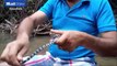 'Snake Ninja' puts poisonous frog and snake in his MOUTH!