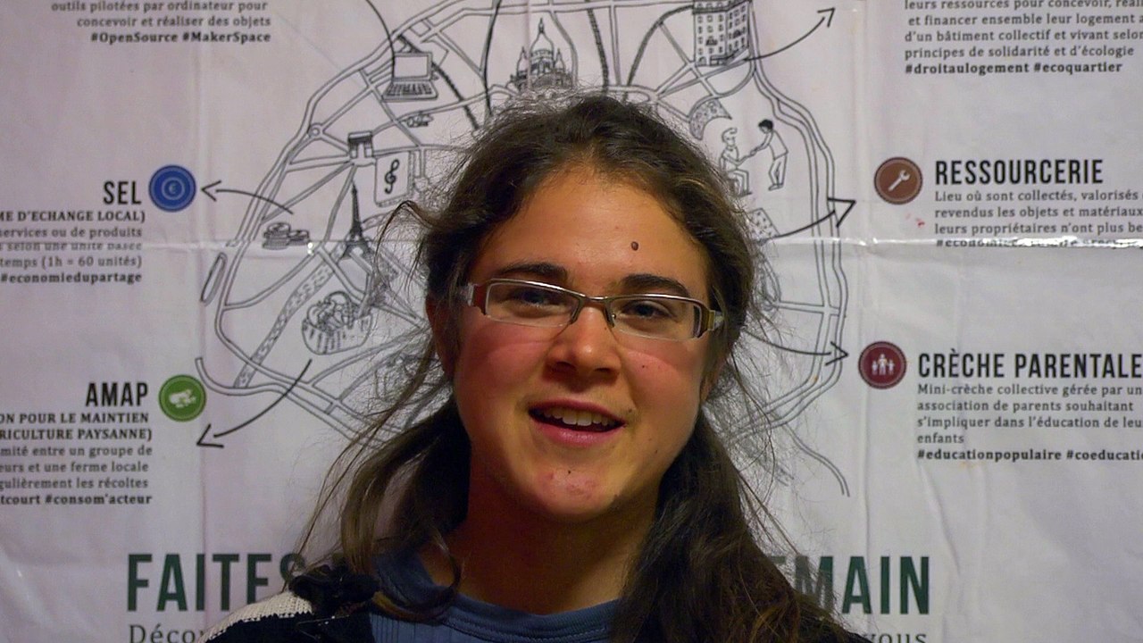 Océane de l'association Planète Lilas