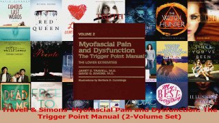 Read  Travell  Simons Myofascial Pain and Dysfunction The Trigger Point Manual 2Volume Set Ebook Free