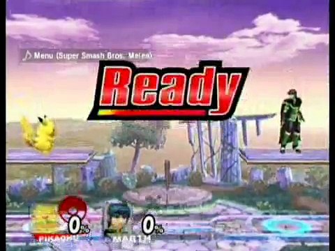 Pikachu's Directional B Moves for Super Smash Bros. Brawl on Nintendo Wii