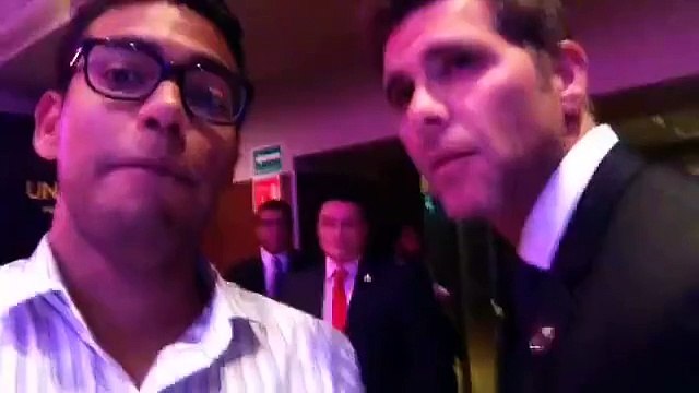 Christian Meier envía saludo durante Gala de #1Idea