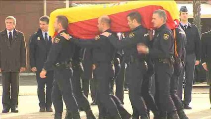 Repatriados los policías asesinados en Afganistán