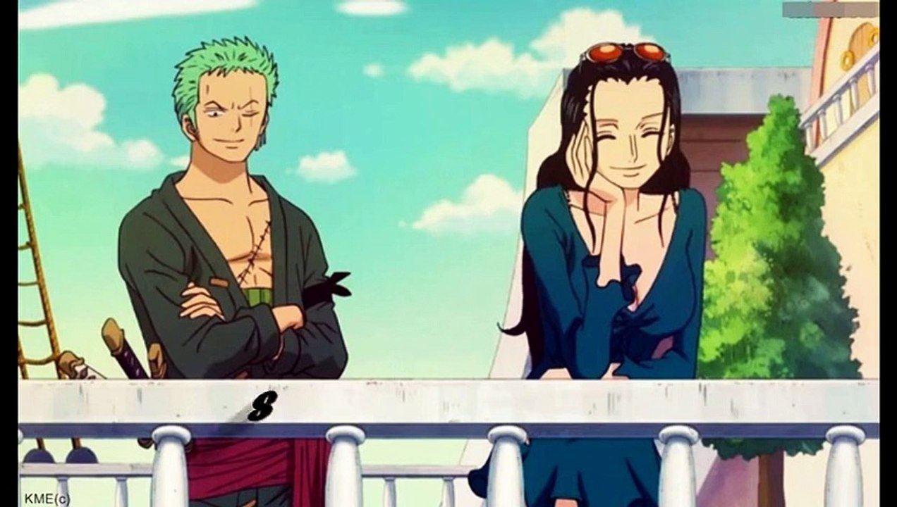 Zoro and Robin moments - YouTube