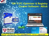 100 % PC Optimizer & Registry Cleaner Software - AKick