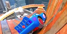 Disney CARS Lightning McQueen ft Superman DC & Iron Man Marvel Superheroes