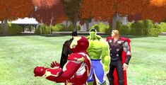 Super Hero Marvel Iron Man Batman Hulk Kids Nursery Rhymes & SuperHeroes Nursery Rhymes