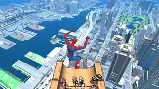 Spiderman SMASH Custom Batman Lightning McQueen Disney Cars + Kids Songs