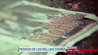 Noticias : Pedidos de los Rolling Stones para su show en Montevideo.