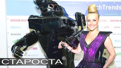 Black robots Megan & Winnerbe by Real Steel Show