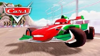 Francesco Bernoulli & Lightning McQueen Disney Pixar CARS 2 Game Battle RACE in HD 1080p