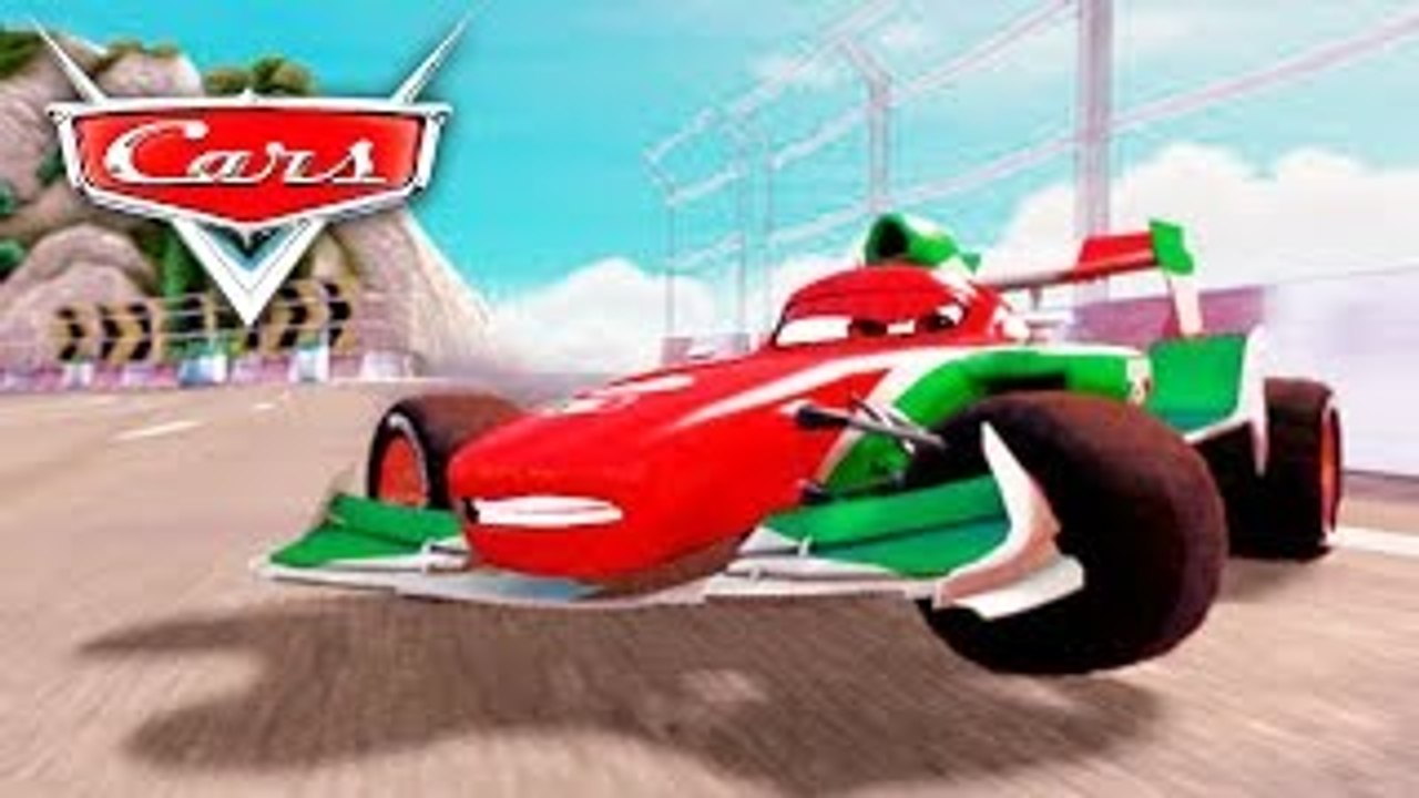 Francesco Bernoulli & Lightning McQueen Disney Pixar CARS 2 Game Battle RACE in HD 1080p