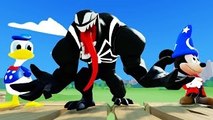 SCARY VENOM with Mickey Mouse and Disneys Donald Duck in HD 1080p